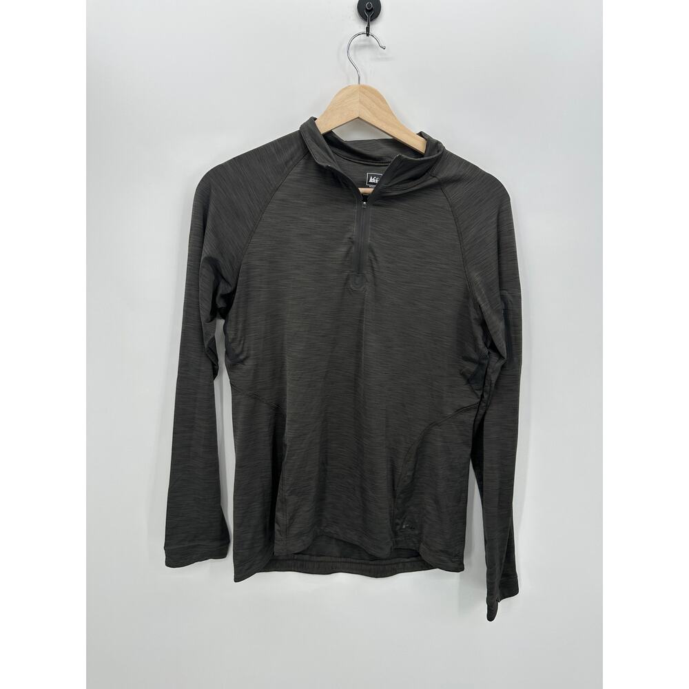 REI Pullover Womens Gray Sweatshirt Size M Hiking Outdoors Lightweight